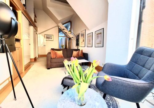 Stader Apartment - Wohnzimmer 01