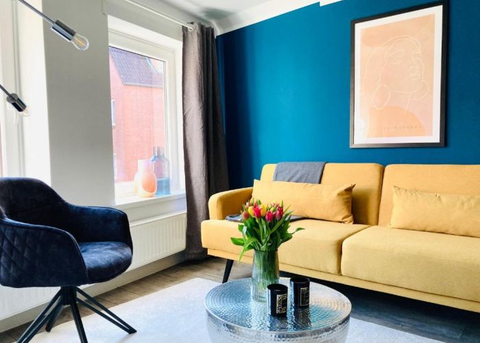 Stader Gästewohnung - Wohnzimmer 01