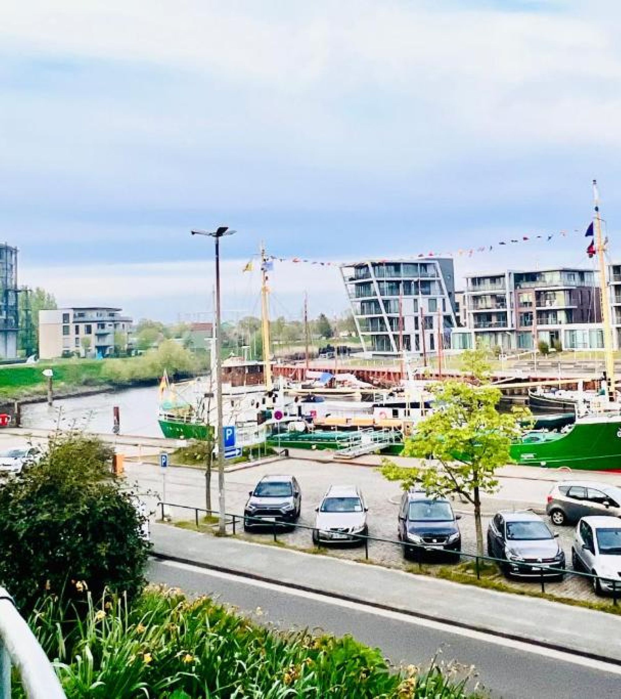 Der Stader Hafenblick