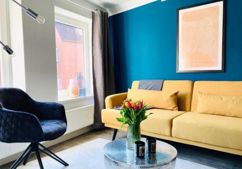 Stader Gästewohnung - Wohnzimmer 01